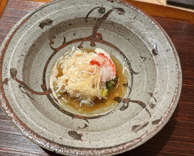 Dinner at Ginza Komon