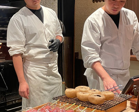 Dinner at 薪鳥新神戸 Makitori Shinkobe