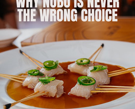 Dinner at Nobu by the Beach