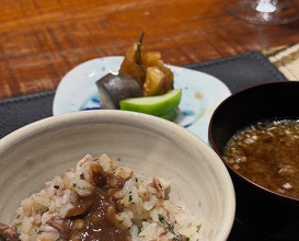 Dinner at 傳 Den