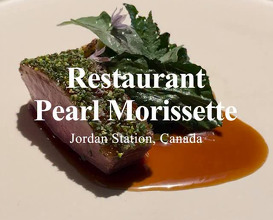 Dinner at Restaurant Pearl Morissette