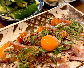 Dinner at 曲ル角ニハ泡喰ライ