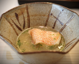 Dinner at 鮨 なんば 日比谷