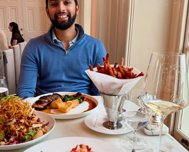 Dinner at Aynhoe Park