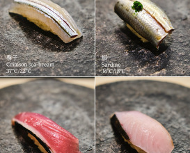 Dinner at 鮨 なんば 日比谷