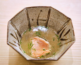 Dinner at 鮨 なんば 日比谷
