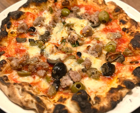 Dinner at Pizza Studio Tamaki Roppongi