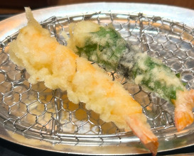 Dinner at Ippoh Tempura Restaurant