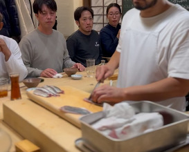 Dinner at 食堂おがわ