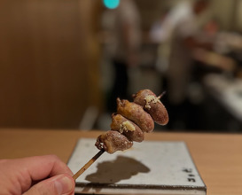 Dinner at 焼鳥 おみ乃