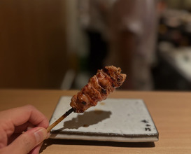 Dinner at 焼鳥 おみ乃