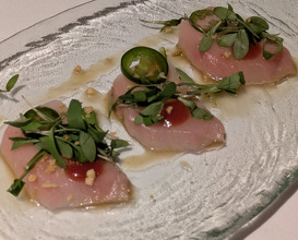 Dinner at Michael Mina at the Bellagio