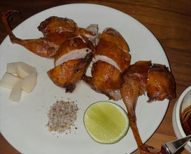 Dinner at The Happy Crane