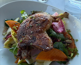 Dinner at Poggio Trattoria, Sausalito, Ca