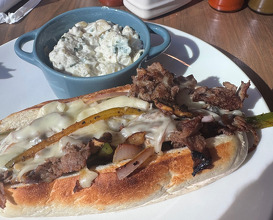 Dinner at Rise and Slice Deli and Bakery