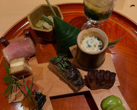 Dinner at 銀座しのはら