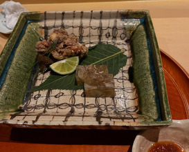 Dinner at 銀座しのはら