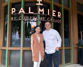 Dinner at Palmier by Guillaume Galliot