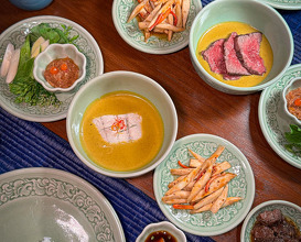 Dinner at THARN - ธาร