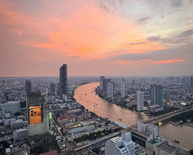 Dinner at Sirocco by lebua
