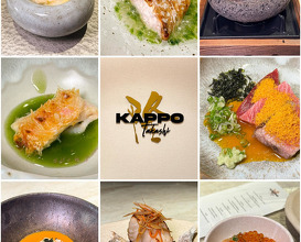 Dinner at Kappo Takashi