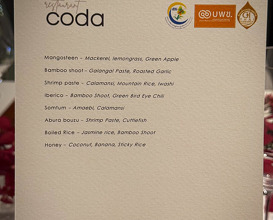 Dinner at Coda Bangkok