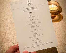 Dinner at Liana