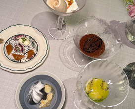 Dinner at Blue by Alain Ducasse