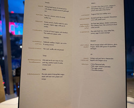Dinner at Paste Bangkok
