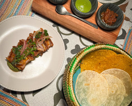 Dinner at Ms.Maria & Mr.Singh