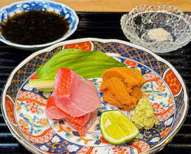Dinner at KUON NO TSUKI