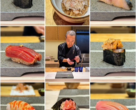 Dinner at Sushi Mikasa 鮨三笠