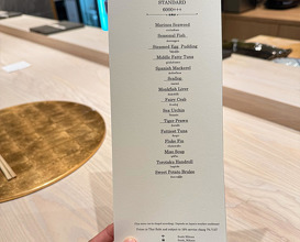 Dinner at Sushi Mikasa 鮨三笠