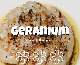 Dinner at Geranium Restaurant, Copenhagen