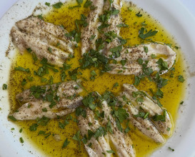 Dinner at Klimataria - Nikos Bellos