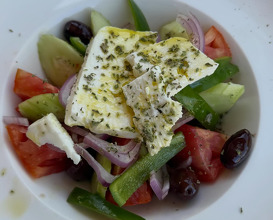 Dinner at Klimataria - Nikos Bellos