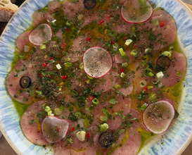 Dinner at Fisheye Corfu