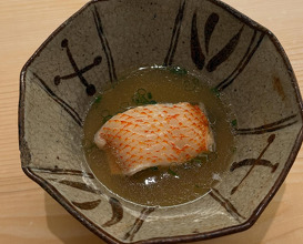 Dinner at 鮨 なんば 日比谷