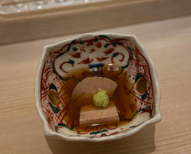 Dinner at 鮨 なんば 日比谷