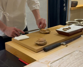 Dinner at 鮨 なんば 日比谷