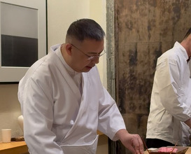 Dinner at 鮨 なんば 日比谷
