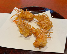 Dinner at Tempura Mikawa Zezankyo
