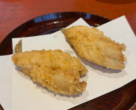 Dinner at Tempura Mikawa Zezankyo