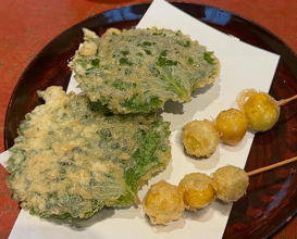 Dinner at Tempura Mikawa Zezankyo