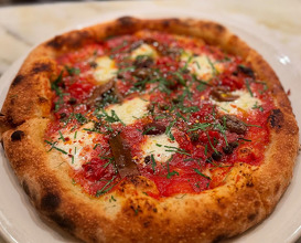 Dinner at Pizzeria Mozza London