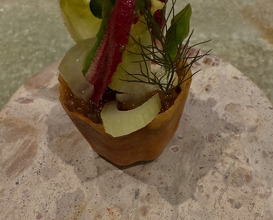 Dinner at Restaurant Haerlin im Fairmont Hotel Vier Jahreszeiten Hamburg