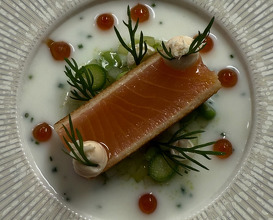 Dinner at Restaurant Haerlin im Fairmont Hotel Vier Jahreszeiten Hamburg