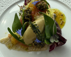 Dinner at L'oiseau Blanc