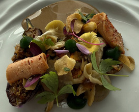 Dinner at L'oiseau Blanc