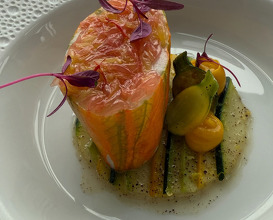 Dinner at L'oiseau Blanc